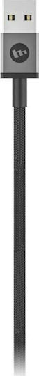 Mophie Geflochtenes USB 2.0 Kabel USB Typ-C männlich - USB-A Schwarz 1m 409903210