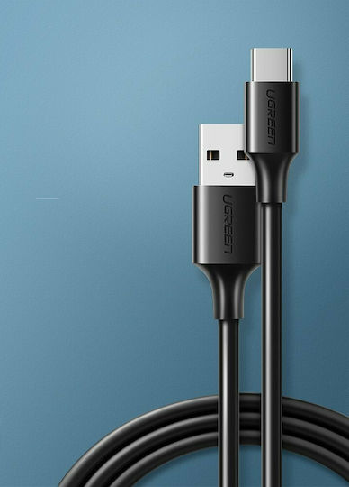 Ugreen US287 USB 2.0 Cable USB-C male - USB-A 10W Μαύρο 2m 60118