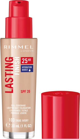 Rimmel Lasting Finish 25H Foundation with Comfort Serum 30ml