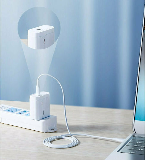 Joyroom S-1230M3 USB 2.0 Cable USB-C male - USB-C 60W Μαύρο 1.2m