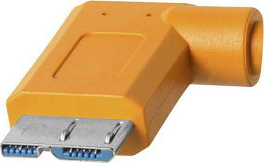 Tether Tools USB 2.0 Kabel USB-C männlich - Micro-USB-B Orange 4.6m (TET-CUC33R15-ORG)