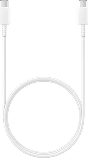 Samsung USB 2.0 Cable USB-C male - USB-C 100W Λευκό 1m EP-DG977BWE Bulk