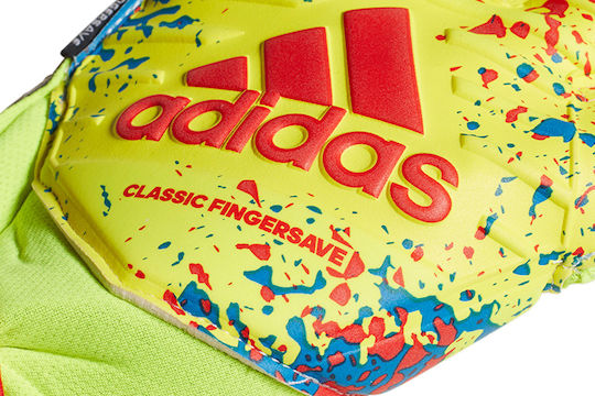 adidas Classic Pro Fingersave Torwarthandschuhe Erwachsene Gelb