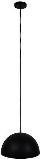 GloboStar Medea Black Bell Pendant Ceiling Light with E27 Socket 30x30x16cm