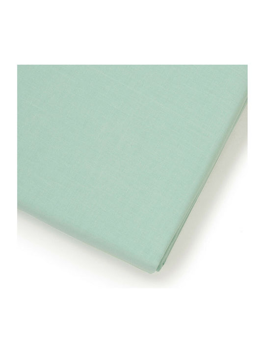 Melinen Sheet Semi Double with Elastic 120x200+30cm. Urban Mint