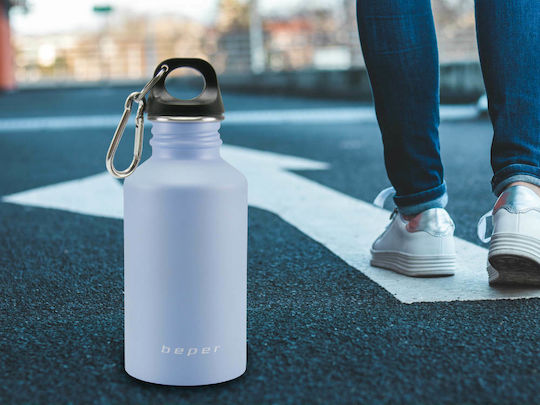 Beper Insulated Flask Bottle Thermos Stainless Steel BPA Free 500ml Purple