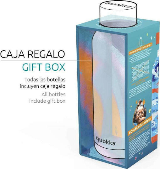 Quokka Solid Sticlă Termos Oțel inoxidabil Fără BPA 510ml Roz