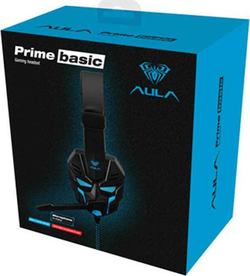Aula Prime Over Ear Gaming Headset με σύνδεση 2x3.5mm / USB
