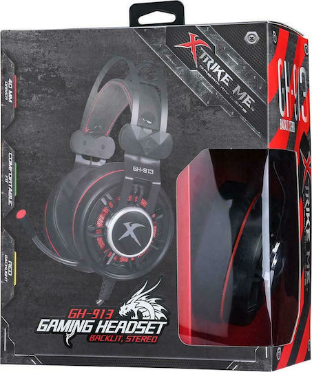 Xtrike Me GH-913 Over Ear Gaming Headset with Connection 2x3.5mm / USB