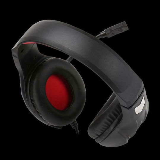 Marvo HG8928 Over Ear Gaming Headset με σύνδεση 2x3.5mm / 3.5mm Κόκκινο