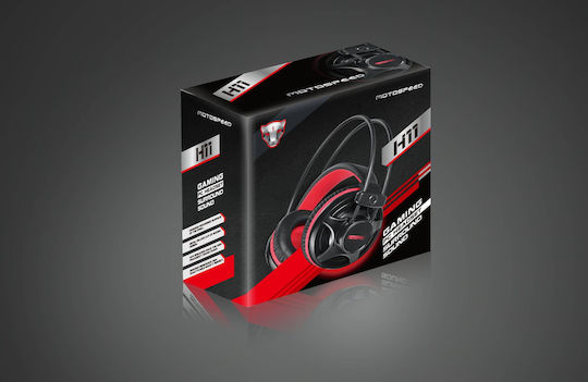 Motospeed H11 Über Ohr Gaming-Headset mit Verbindung 3,5mm Rot