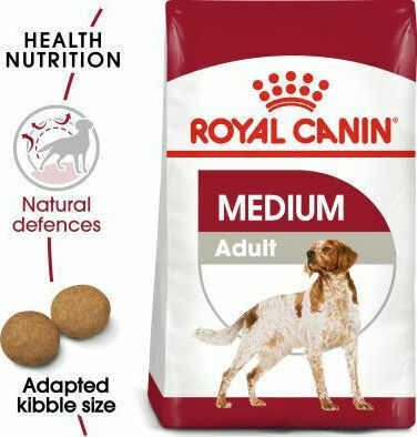 Royal Canin Medium Adult 4kg Hrană Uscată pentru Câini Adulţi de Rase Medii cu Păsări de curte