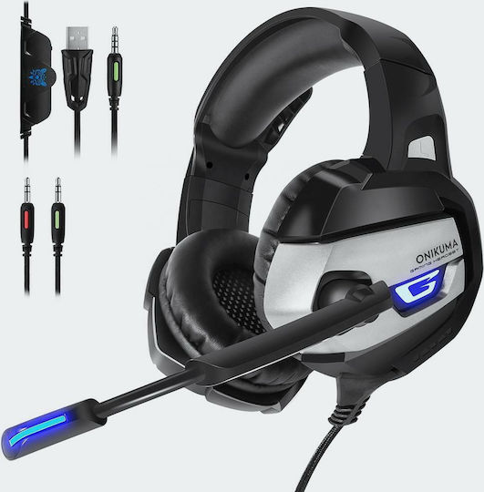 Onikuma Onikuma K5-N Căști Gaming Over Ear cu Conectivitate 3,5 mm USB
