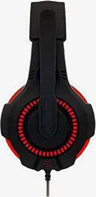 Komc G301 Over Ear Gaming Headset με σύνδεση USB Red