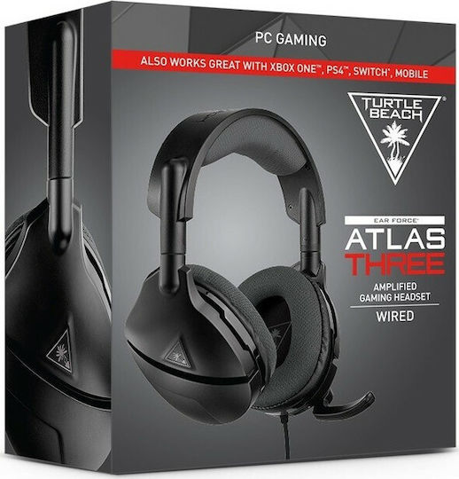 Turtle Beach Atlas Three Over Ear Gaming Headset με σύνδεση 3.5mm