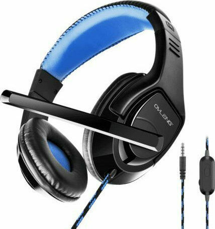 Ovleng OV-P1 On Ear Gaming Headset with Connection 3.5mm Blue