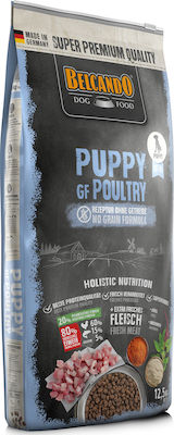 Belcando Puppy GF Poultry 12.5kg Hrană Uscată fără Cereale pentru Cățeluși cu Păsări de curte