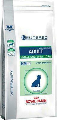 Royal Canin Veterinary Neutered Adult Small Dog 1.5kg Trockenfutter für sterilisierte erwachsene Hunde kleiner Rassen mit Mais, Geflügel und Schweinefleisch