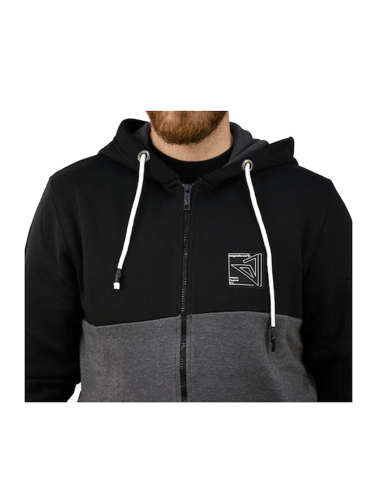Men's Sweatshirt with Hood Black / Pencil