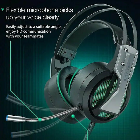 BlitzWolf BW-GH1 Over Ear Gaming Headset με σύνδεση USB