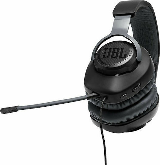 JBL Quantum 100 Over Ear Gaming Headset with Connection 3.5mm