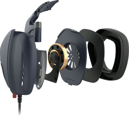 Havit H2028U Over Ear Gaming Headset cu conexiune USB Negru