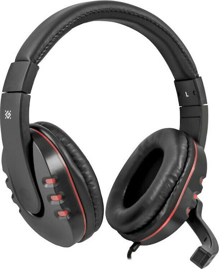 Defender Warhead G-160 Über Ohr Gaming-Headset mit Verbindung 2x3,5mm Black/Red