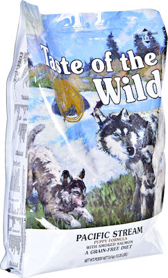 Taste Of The Wild Pacific Stream Puppy 5.6kg Trockenfutter ohne Getreide für Welpen mit Lachs