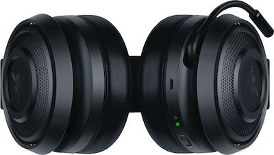 Razer Nari Essential Безжичен Надушници Геймърски слушалки с връзка USB Черен