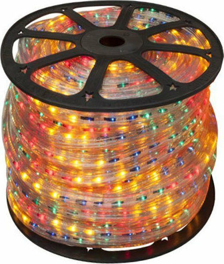 Țeavă luminată Cu doua canale 1800 Becuri 220V RGB 50m IP44