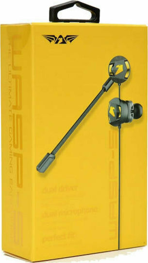 Armaggeddon WASP5 In Ear Gaming Headset με σύνδεση 3.5mm