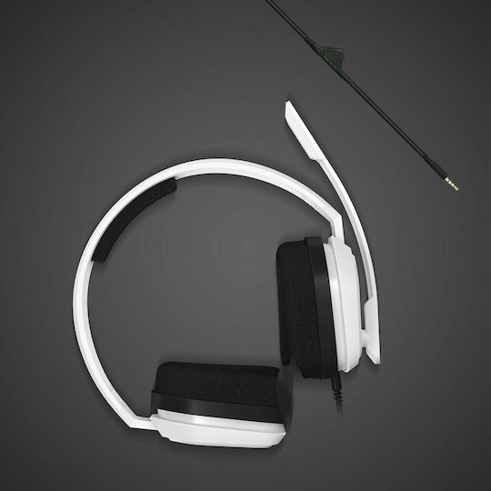 Astro A10 Over Ear Gaming Headset cu conexiune 2x3,5mm / 3,5mm Alb