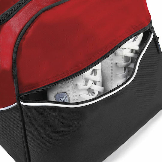 Quadra QS70 Teamwear Holdall Σακ Βουαγιάζ 55lt Κόκκινο Υφασμάτινο Μ62xΠ30xΥ30εκ.