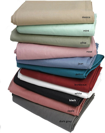 Melinen Sheet Sets Single 170x270cm. Urban Black 3pcs