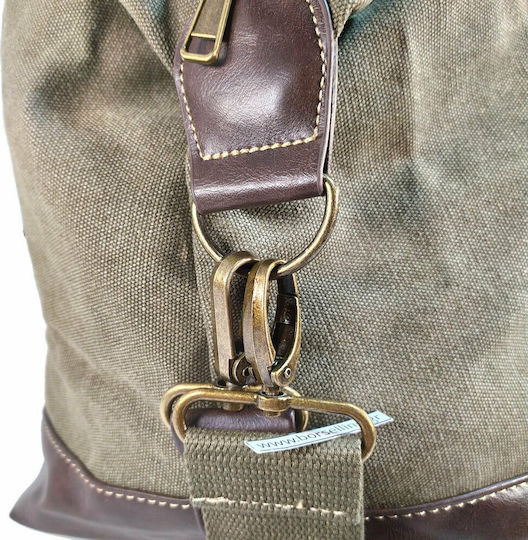 RCM Khaki Sack Voyage Green made of Artificial Leather L51xW25xH29cm