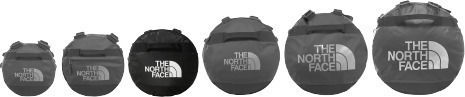 The North Face Base Camp Sack Voyage Back 71lt Black/ Tnf White Fabric L60xW33xH33cm