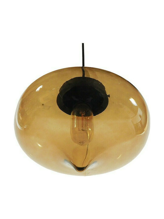 GloboStar Pomegranate Ceiling Light Honey Ball with E27 Socket 26x20x20cm