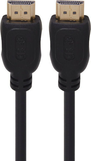 HDMI 1.4 High Speed 1080p 120Hz Кабел HDMI Мъжки - HDMI Мъжки 3м Черен
