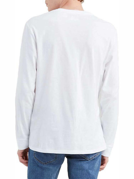 Bluza Mânecă Lungă Albă