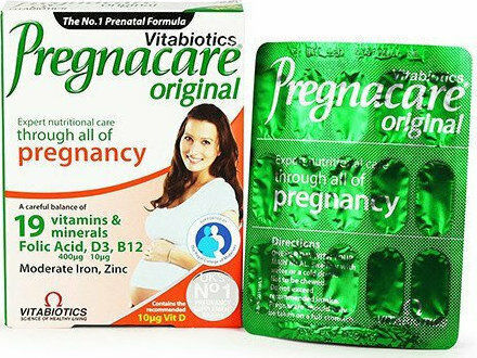 Vitabiotics Pregnacare Original Supplement for Pregnancy 30 Tablets