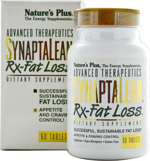 Nature's Plus Synaptalean RX Fat Loss Supplement for Weight Loss 60 tabs