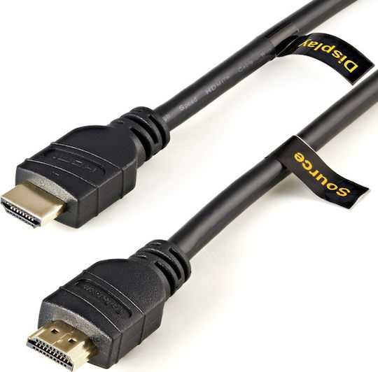 StarTech HDMI 1.4 High Speed 1080p 120Hz Cable HDMI male - HDMI male 10m Μαύρο