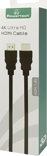 Powertech HDMI 2.0 Premium High Speed 4K 60Hz HDR Cable HDMI Male - HDMI Male 5m Black