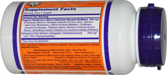 Now Foods Immune Renew Συμπλήρωμα για την Ενίσχυση του Ανοσοποιητικού 90 φυτικές κάψουλες