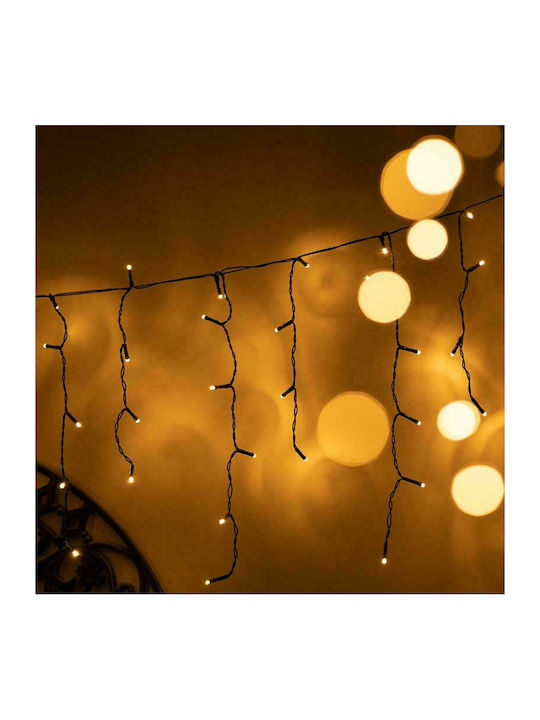 144 Lights LED 3m. x 60cm Warm White type Rain Aca