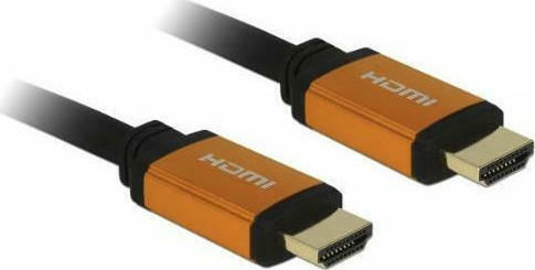 DeLock HDMI 2.1 Ultra High Speed 48Gbps 4K 120Hz HDR VRR Cable HDMI Male - HDMI Male 2m Black