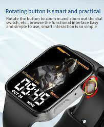 T100 Plus 42mm Smartwatch με Παλμογράφο (Μαύρο)