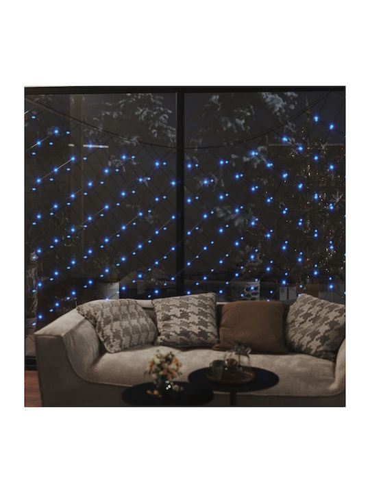 544 Светлини LED 4m. x 400бр Червен тип Мрежа 1бр