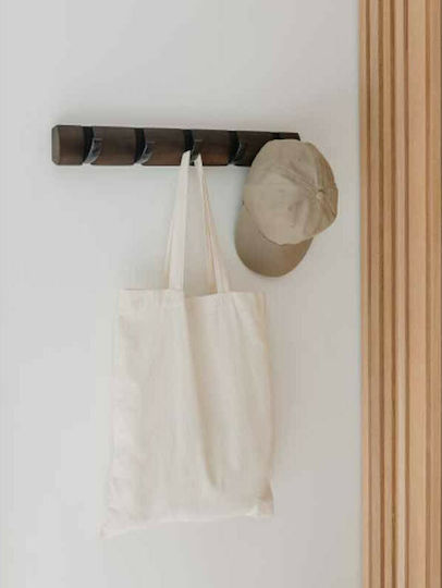 Umbra Wooden Wall Hanger 5 Hooks Brown 50.8x3.2x6.7cm