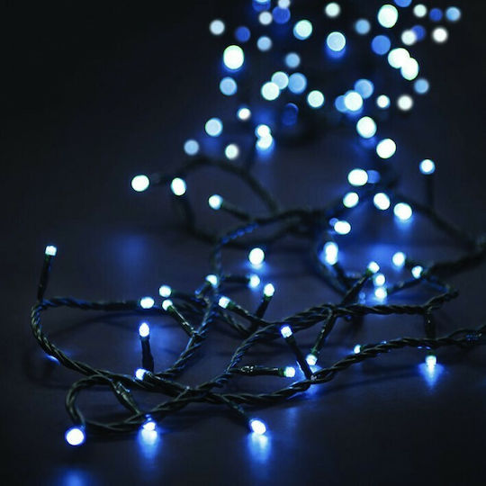 200 Lichterketten LED 13m. Kaltes Weiß in Zeichenfolge 1Stück